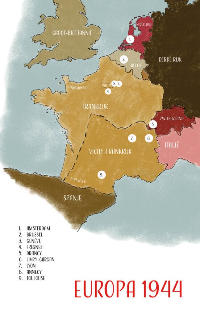 Kaart van Europa